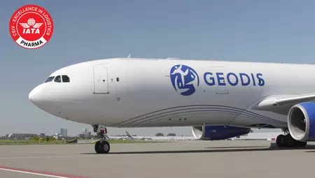 GEODIS strengthens its capabilities for air freight temperature-controlled pharmaceutical shipments  across Asia Pacific and Middle East