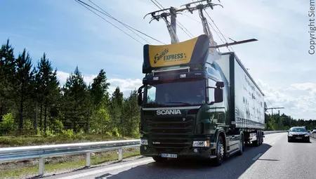 train on electric highway