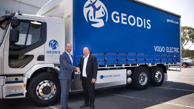 GEODIS partners with Volvo Australia to pilot electric trucks for freight forwarding