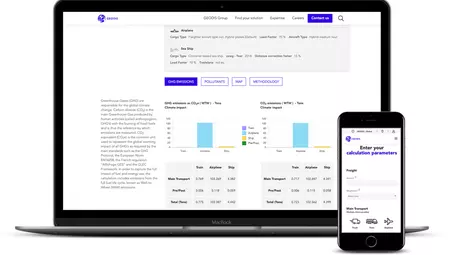 GEODIS website to host emissions calculator for assessing the environmental impact of freight transport 